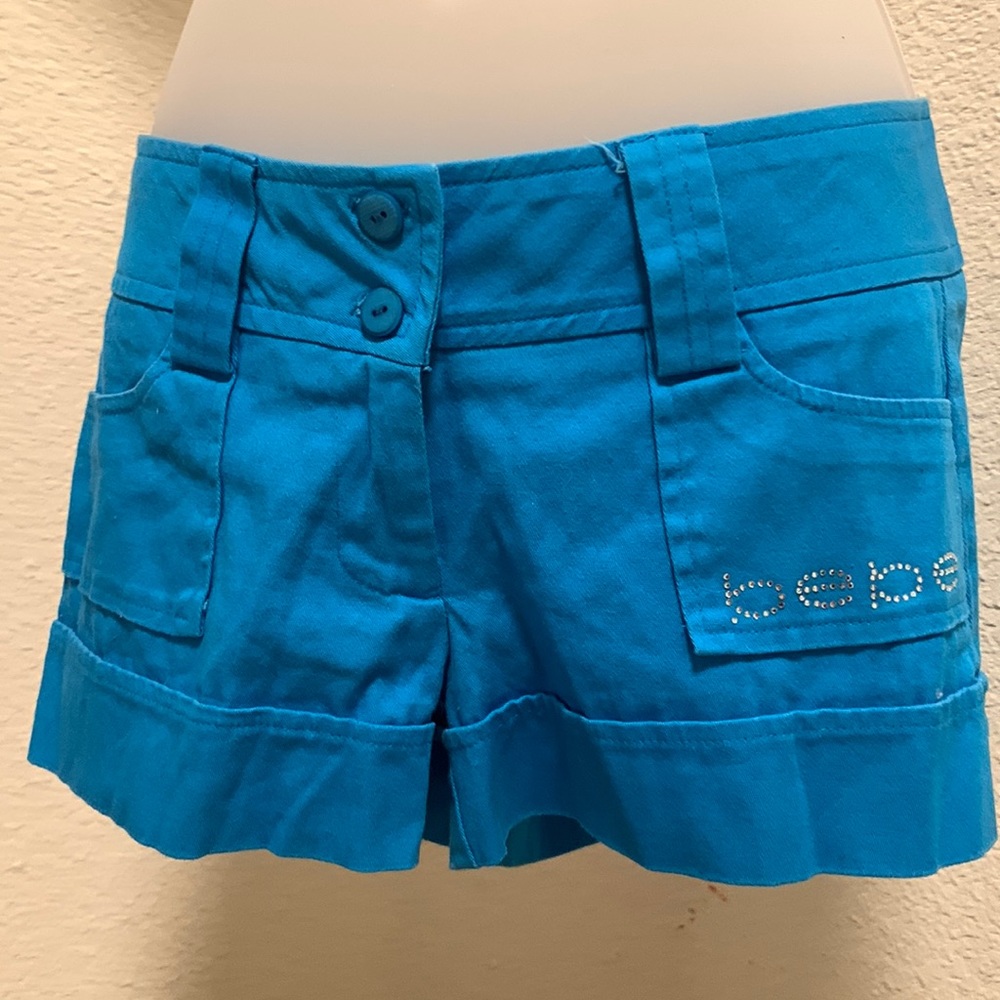 Bebe blue shorts